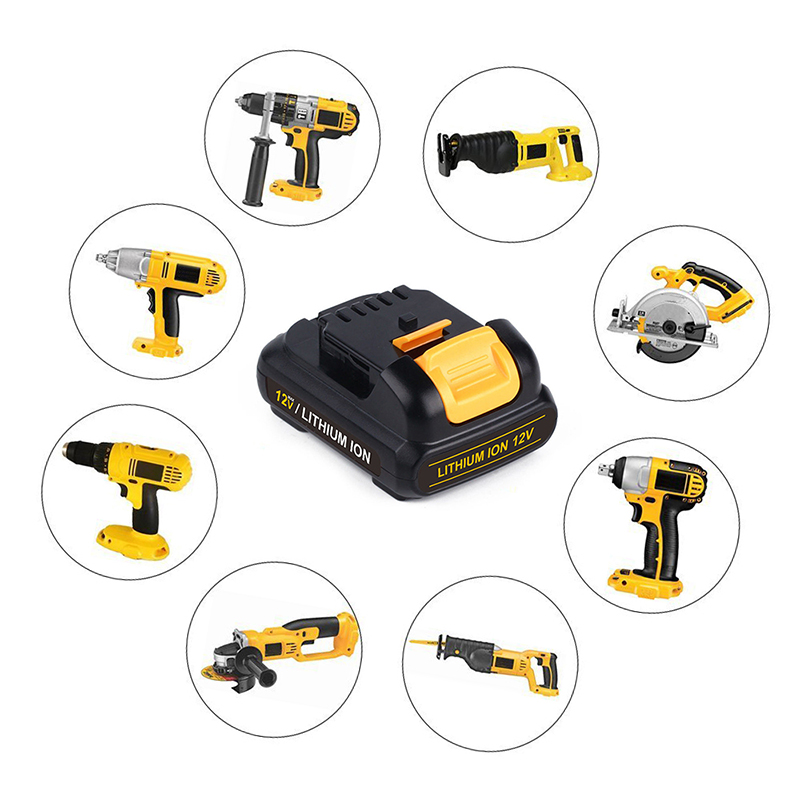 Аккумуляторная батарея Li-ion 1500mAh 12V для Dewalt DCB120, DCB121