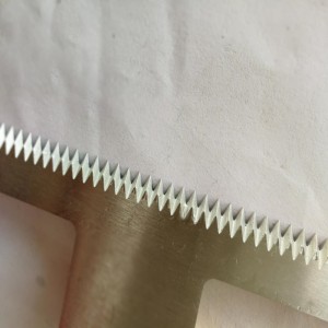 пильный нож для резки полиэтиленовых пакетов