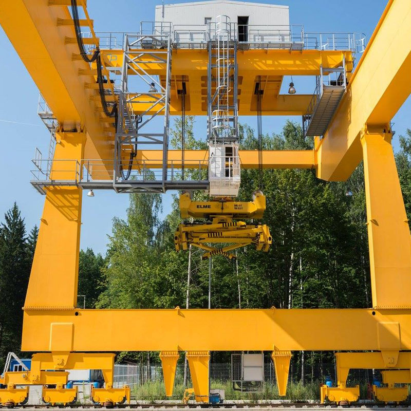 Рельсовый контейнерный козловой кран (RMG Crane)