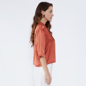 Нормальный дизайн Sheer Повседневная женская блузка для женщин JCGJ190315020