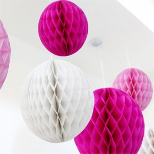 Наборы для декорации для вечеринок, в том числе цветок папиросной бумаги, круглый вырезанный на день рождения веер