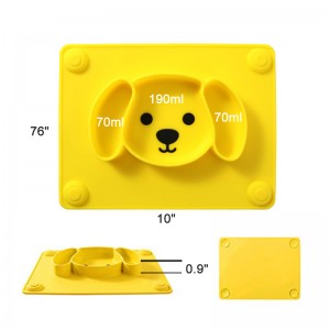 Устойчивая к скольжению не разбиваемая BPA Free Baby Feeding Bowl Блюда