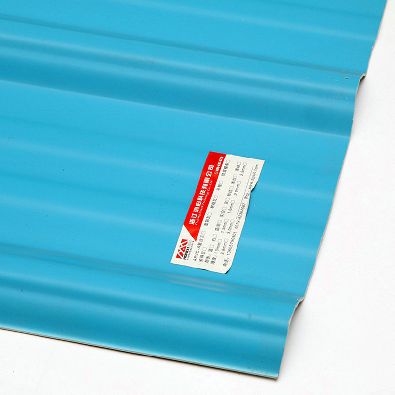 T1130 Синий ASA PVC UPVC Лист черепицы из гофрированного пластика
