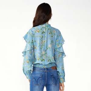 Модные шифоновые топы и блузки для женщин плюс размер Boho