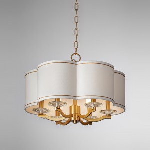 Современная Минималистская Круглая Декоративная Спальня Учебная Люстра Km2119