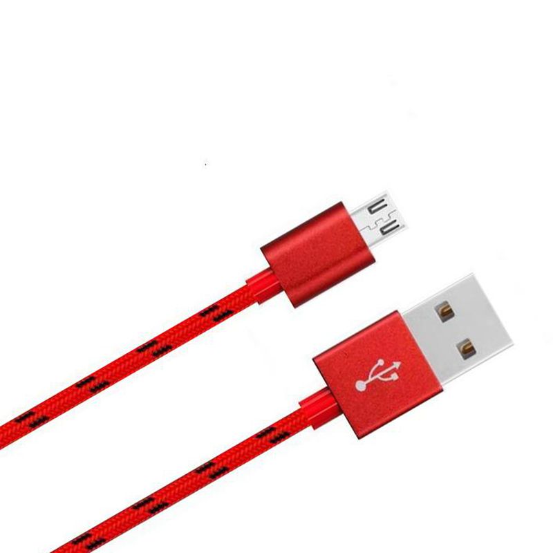 Микро-USB кабель для передачи данных из нейлоновой оплетки