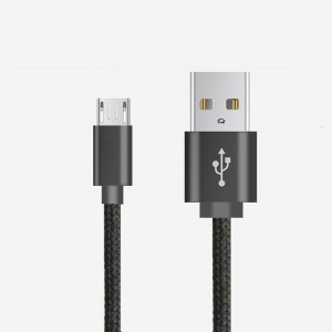 Нейлоновый кабель для передачи данных Micro to USB