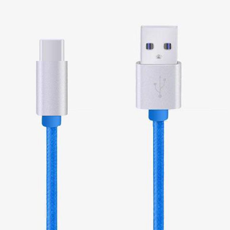 Нейлоновый кабель для передачи данных типа C к USB
