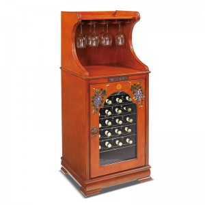 Старинный винный погреб из цельного дерева уникальный модный винный погреб 5-22 ℃