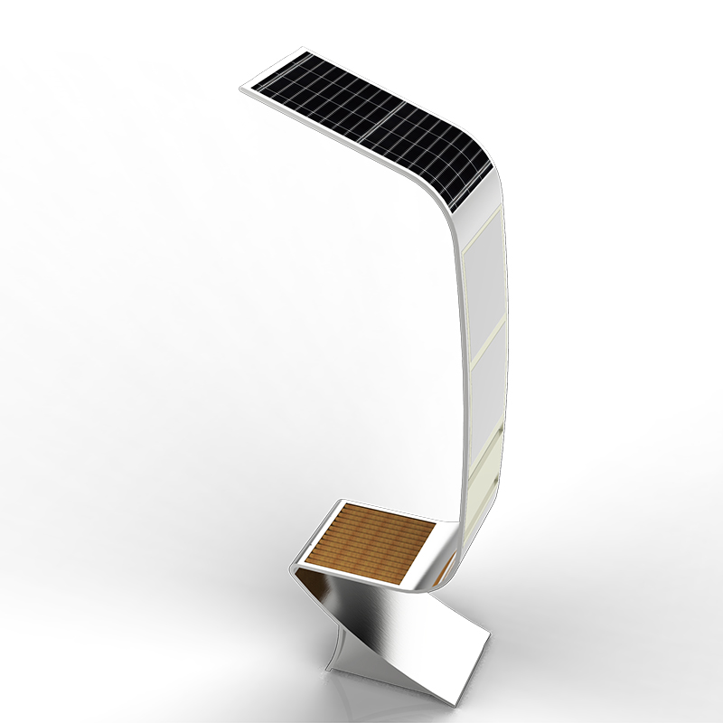Smart Solar LED Реклама Освещение Box Телефон Зарядное Устройство Открытый Городской Скамейке