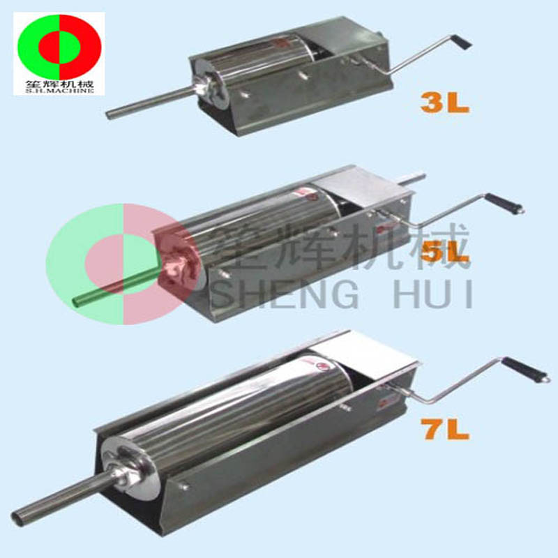 Горизонтальная ручная машина для наполнения колбас GCW-3/5/7