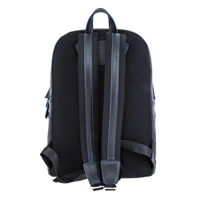 17SA-6739F Низкая MOQ Высочайшее качество линии шитья украшены цельнозерновой кожей мужчин кожаный рюкзак для ноутбука сумка