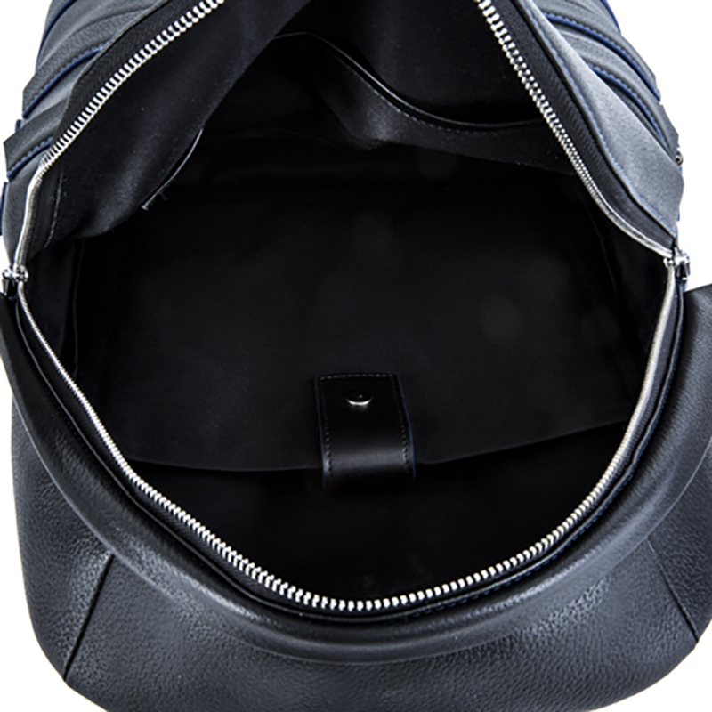 17SA-6739F Низкая MOQ Высочайшее качество линии шитья украшены цельнозерновой кожей мужчин кожаный рюкзак для ноутбука сумка