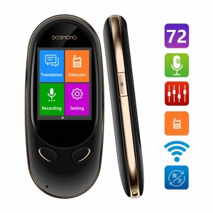 Smart Language Translator Device, 72 языка Онлайн 8 языков Автономный AI Мгновенный перевод цифровых голосов Переводчик с синхронным переводом До...