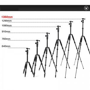 DIat AM225A + KH10 Профессиональная видеокамера штатив Открытый легкий алюминиевый штатив камеры из магниевого сплава