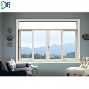 Алюминиевые раздвижные или складные окна с порошковым покрытием серого и черного цвета для жилых и коммерческих зданий