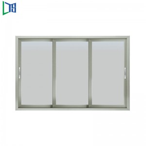 Китай Поставщик Окна и двери Производитель Алюминиевые раздвижные окна с двойным остеклением или с одинарным остеклением