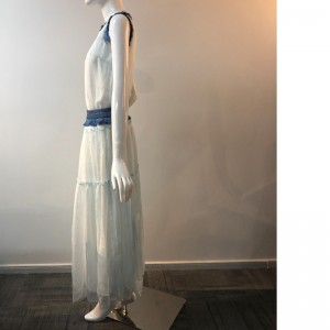 СВЕТЛО-СИНИЙ ПЛАТЬЕ TBWD00003