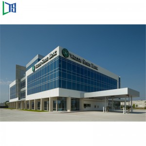 Коммерческая Морден Строительство Внешней Алюминиевой Панели Алюминиевая Рама Стеклянная Нержавеющая Стена с Двойным Остеклен...