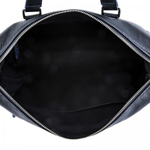 18SG-6817F Мужская Leechee Портфель для ноутбука из натуральной кожи Деловая сумка с карманом для планшета