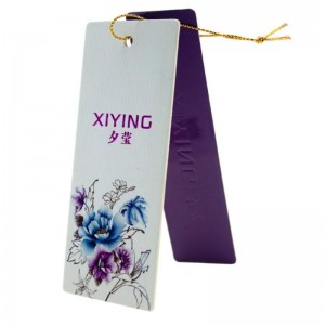 Креативная мода лейбл одежды Hangtag на заказ 6