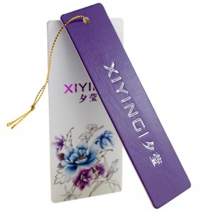 Креативная мода лейбл одежды Hangtag на заказ 6