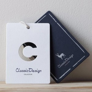 Креативная мода лейбл одежды Hangtag на заказ 7