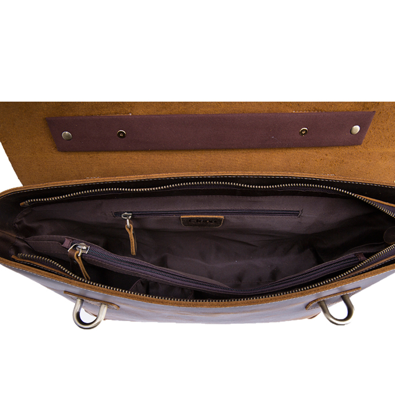 18SG-7296F Высококачественная натуральная кожа коровы портфель бизнес сумка