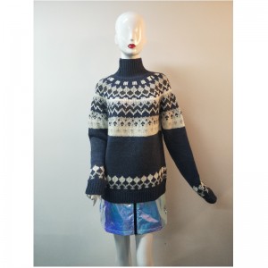 СИСТЕМА СИНЕГО АБИГАЙЛА FAIRISLE JAMPER RLWS0014F