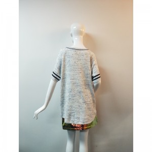 СВЕТЛО-СЕРЫЙ V-ШЕЯ CARDIGAN RLWS0037F