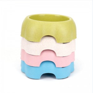 миска для домашних животных из соломы в форме цветка, миски для животных, миска для кошачьей еды для собак