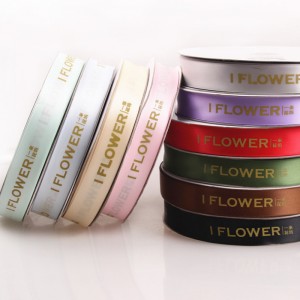 1 # персонализированный логотип фирменного логотипа на ленте для волос