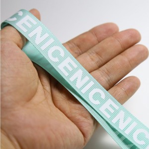 7 # ： Fashion NICE 2см принт Grosgrain Ribbon для спортивной одежды