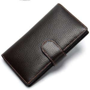 HD0827 - Кошельки из натуральной кожи из натуральной кожи с фабрикой OEM для мужчин