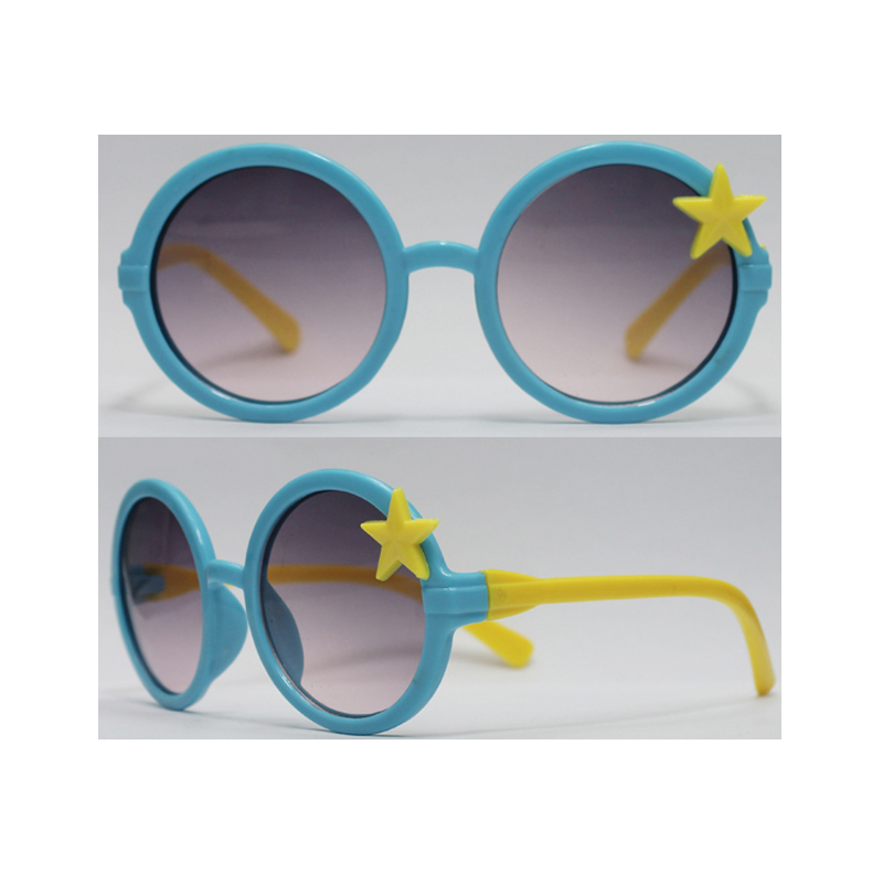Новые модные детские пластиковые очки, костюм для девочек, доступны различные цвета
