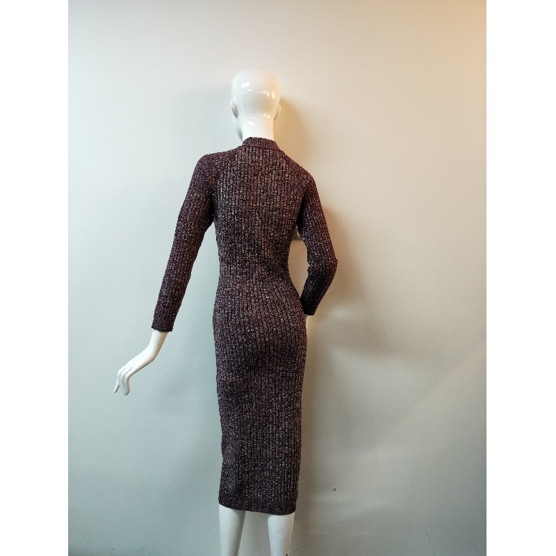 ПЛАТЬЕ ИЗ СВЕТКА LONGLINE OXBLOOD RLWS0136F