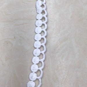 13 # кружево из молочного шелка, полиэстер / нейлон, хлопковое кружево