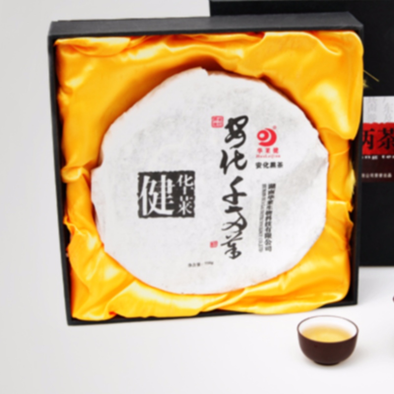 Двести чай торт Хунань Аньхуа черный чай оздоровительный чай
