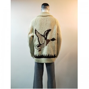 Свитер с желтым принтом RLMS0068F