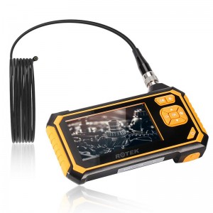 Промышленный эндоскоп 1080P HD 4,3-дюймовый цветной ЖК-экран Бороскоп Дальний фокус Удаленная инспекционная камера IP67 Портативный ци...