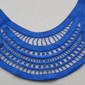 Новая мода полиэстер кружевной воротник декольте дизайн для купальников