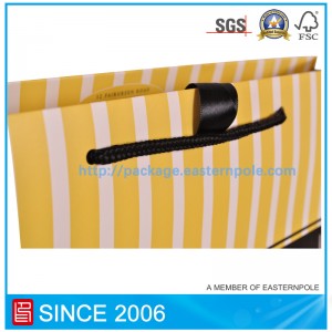 Роскошный бумажный пакет Lily Pink с застежкой-лентой