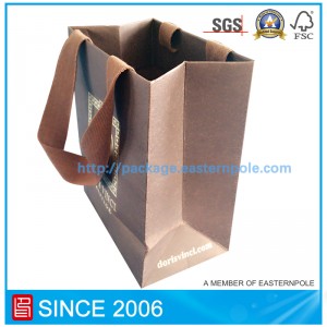 Роскошная сумка для покупок с клееной ручкой