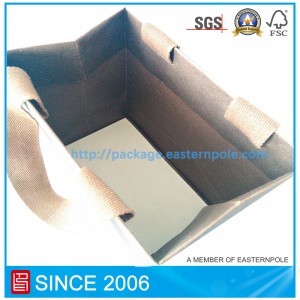 Роскошная сумка для покупок с клееной ручкой