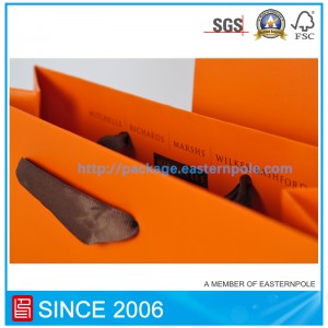 Бумажный пакет с индивидуальным дизайном