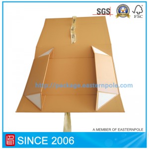 Индивидуальная складная коробка с лентой