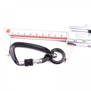 Открытый крюк скалолазание кемпинг главный замок карабин многофункциональный альпинистский крюк альпинистская пряжка открыты...