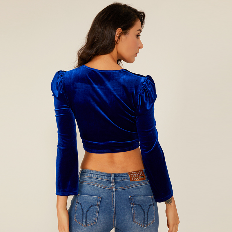 Женская Летняя вечеринка Club Fashion Design Lady оптом Замша Oem Топ Блузка