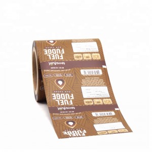 Подгонянная пленка металлизированной упаковки еды пластичная прокатывая упаковывая