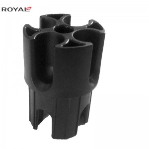 Труба и драпировка 2,0 вертикально 3 короны